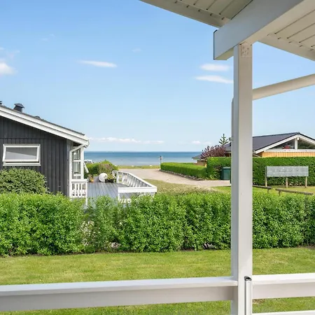 In Bjert With House Sea View 別荘 Binderup Strand